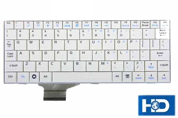 Bàn phím Asus 1015 (4 ốc màu trắng, không bẹ)