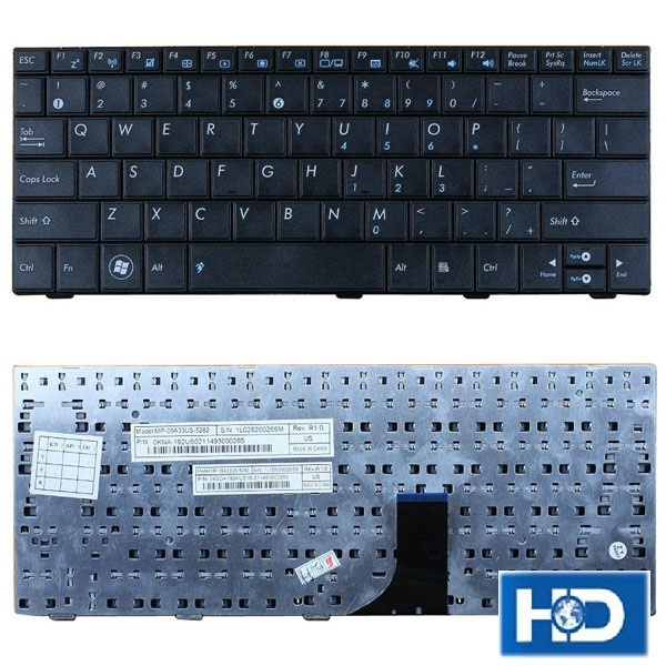 Bàn phím laptop Asus EPC 1101 HA, N10, N10C, N10E