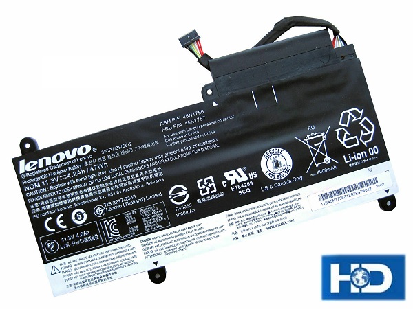 Pin Lenovo E450 (Zin), E460, E455, 45N1752,45N1753