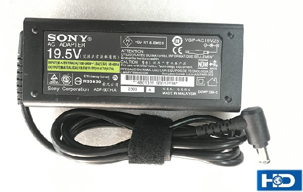 Sạc laptop sony 19V - 4.7A