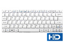 Bàn phím laptop Acer W5 (trắng)