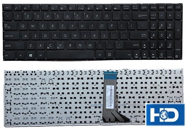 Bàn phím laptop Asus X551(cáp bằng phím, không ốc)