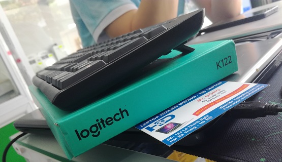 Bán bàn phím Logitech K122 chính hãng giá rẻ tại Hà Nội
