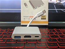 Bộ chuyển đổi USB-TypeC to TypeC(PD), HDMI, USB