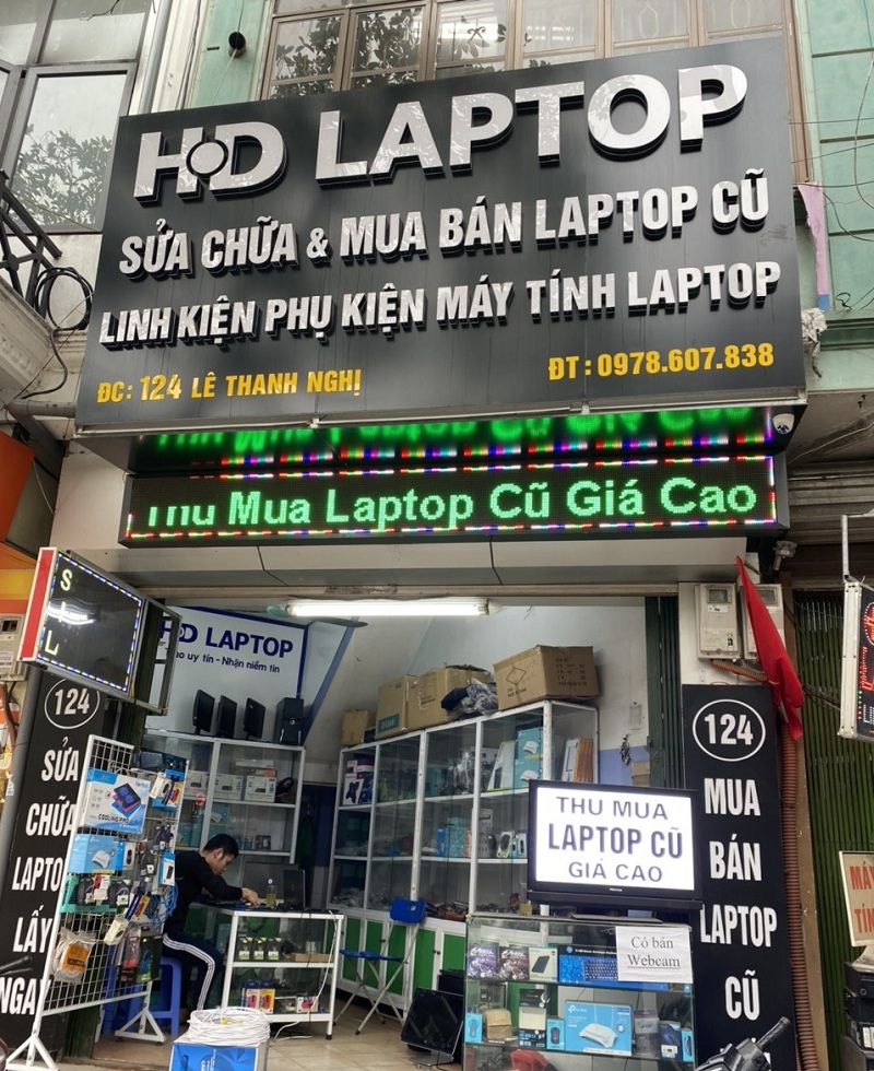Thu mua laptop cũ giá cao