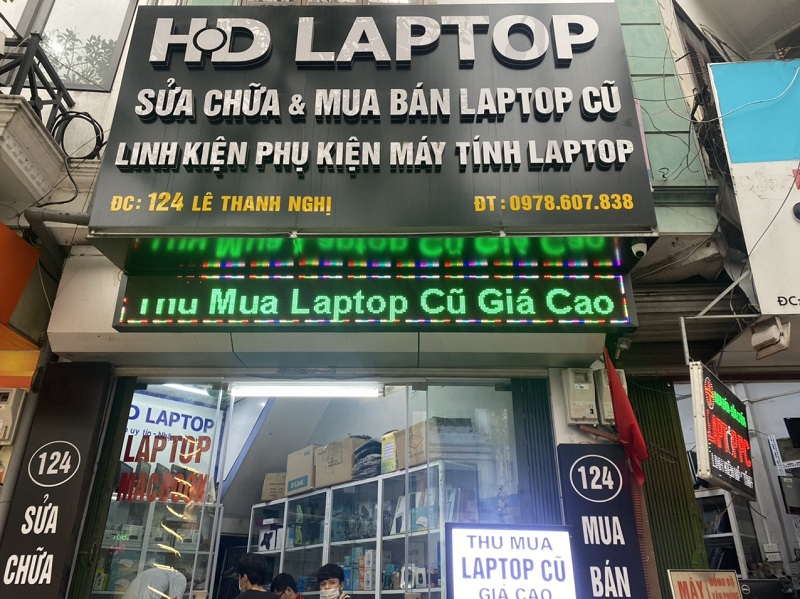 địa chỉ thu mua laptop cũ giá cao nhất tại Hà Nội