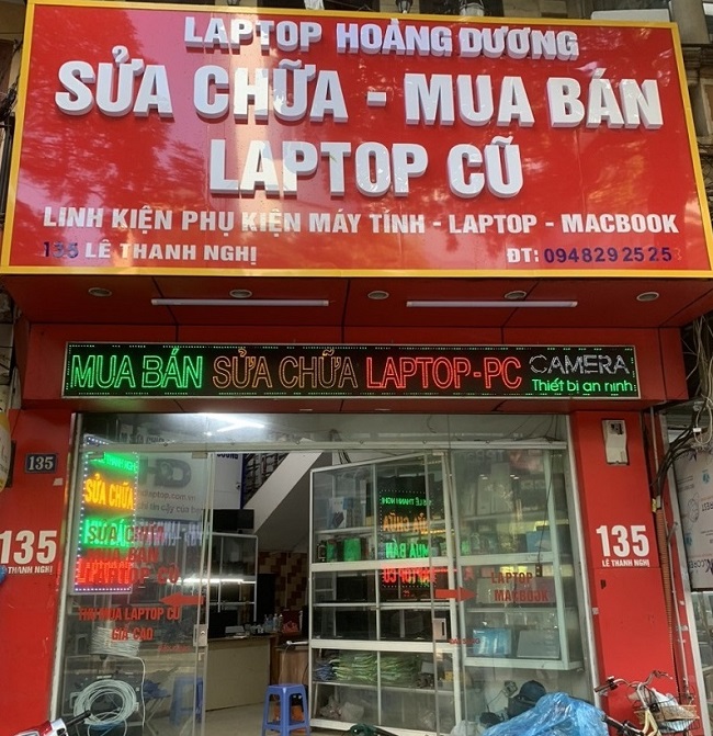 địa chỉ thu mua laptop cũ giá cao nhất tại Hà Nội